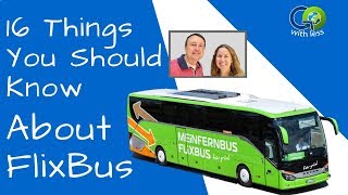 16 Things You Should Know About FlixBus in Europe [upl. by Catton]