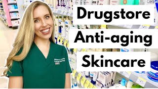 Drugstore Antiaging Skincare Routine  The Budget Dermatologist [upl. by Mallon]