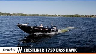 Crestliner 1750 Bass Hawk Video Boat Review [upl. by Moon]