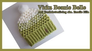 Virka mössan Beanie Belle  För nybörjare [upl. by Jaddo818]