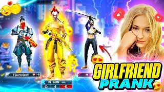 Pn Harsh Girlfriend Prank On Random Players Gone Extremely Wrong  Garena Free Fire [upl. by Nannah808]