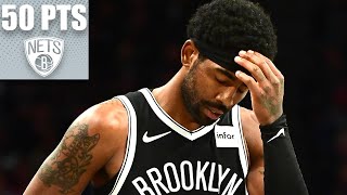 Kyrie scores 50 points in Nets debut and misses the gamewinner in OT  201920 NBA Highlights [upl. by Sedgewinn169]