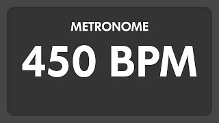 450 BPM  Metronome [upl. by Maddox]