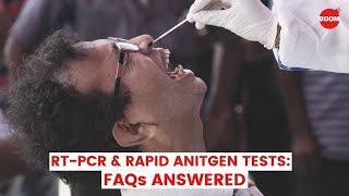 RTPCR amp Rapid Antigen Tests FAQs Answered  BOOM  COVID19 Tests  COVID19 vaccine  COVID19 News [upl. by Annawik]