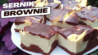 PRZEPIS NA KETO SERNIK NAJLEPSZY SERNIKOBROWNIE [upl. by Sumahs]