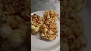 How to Make Popcorn Balls Homemade Recipe [upl. by Africa]