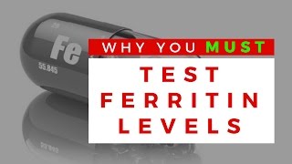 Why You MUST Test FERRITIN Levels EXCLUSIVE RESEARCH [upl. by Etnohc]