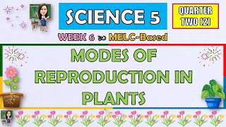 SCIENCE 5  QUARTER 2 WEEK 6  MODES OF REPRODUCTION IN PLANTS  MELCBASED [upl. by Nilknarf260]