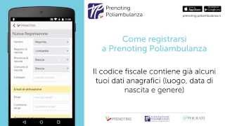 Come registrarsi a Prenoting Poliambulanza [upl. by Ettelra]