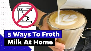 How To Froth Milk At Home Best Milk Frothers Review [upl. by Laise941]