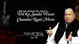 Dil Ka Sauda Howa Chandni Rat Men  Nusrat Fateh Ali Khan  HD Audio  Fans Of NFAK [upl. by Liebermann]