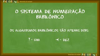 Aula 023  O sistema Babilônico [upl. by Damien]