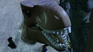 LEGO Jurassic World Walkthrough Part 8 The Hunted The Lost World [upl. by Crim]