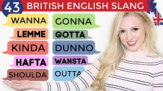 British English Slang Advanced Pronunciation Practice  Reductions amp Contractions [upl. by Eelrebmik]