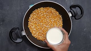 Caramel Popcorn recipe  Sweet popcorn [upl. by Wendelin]