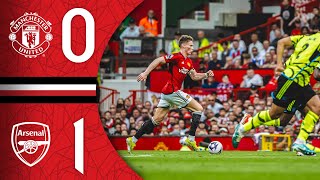 Man Utd 01 Arsenal  Match Recap [upl. by Noirda]