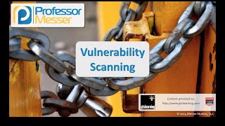 Vulnerability Scanning  CompTIA Security SY0401 38 [upl. by Hulburt362]