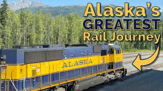 Alaska Railroad Denali Star Goldstar Service Fairbanks to Anchorage [upl. by Leugim937]