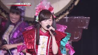 Nippon Egao Hyakkei  Momoiro Clover Z live with Shuichi Hidano Super TAIKO Session [upl. by Wahs]