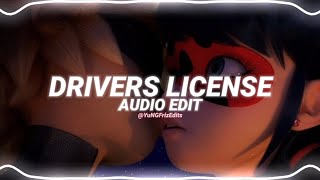 drivers license  olivia rodrigo edit audio [upl. by Otreblif81]