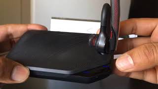 UNBOXING  Plantronics Voyager 5200 Series Bluetooth Headsets‎ Charger Case [upl. by Yasibit]