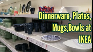 IKEA  DinnerwarePlates Mugs Bowls [upl. by Sikko]