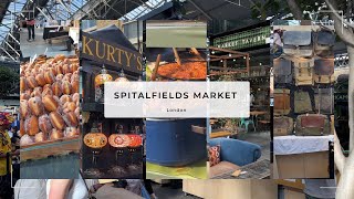 Spitalfields Market  London [upl. by Nelleus550]