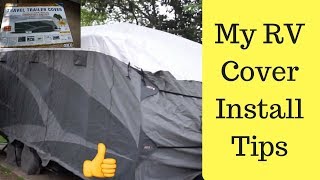 My RV Cover Install Tips [upl. by Massimo]