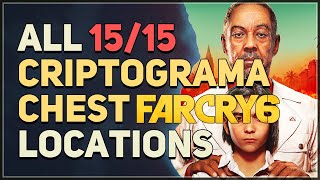 All 15 Criptograma Chest Locations Far Cry 6 [upl. by Aneehta236]