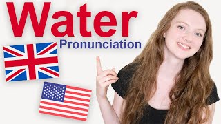 How to Pronounce quotWaterquot in British English and American English [upl. by Maddocks]