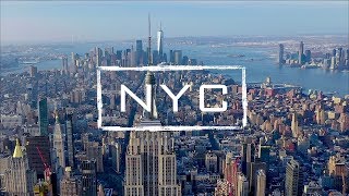 New York City  4K Drone Footage [upl. by Elagiba]