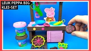 Peppa Big Speelgoed keuken speelset van klei  Family Toys Collector [upl. by Kcir]