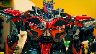 Transformers DOTM Twins amp Ironide DEATH SCENE STOP MOTION [upl. by Akinoj]