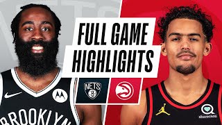 NETS at HAWKS  FULL GAME HIGHLIGHTS  January 27 2021 [upl. by Issim]