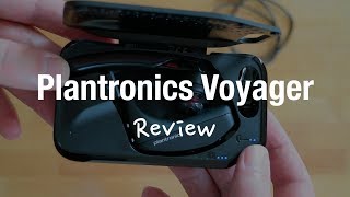 Plantronics Voyager 5200 Bluetooth Headset Review [upl. by Kenlay]