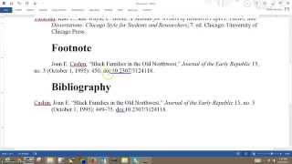 Difference between footnote and bibliography [upl. by Seiuqram]