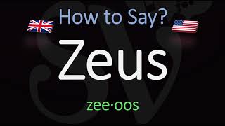 How to Pronounce Zeus CORRECTLY [upl. by Karia]