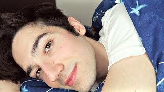 ASMR Boyfriend Cuddling You to Sleep Kisses Hair Play Comfort [upl. by Gorlicki916]