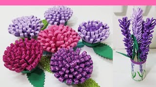 diy como hacer flores de foamy o goma eva fáciles [upl. by Spillar]