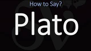 How to Pronounce Plato CORRECTLY [upl. by Akemat]