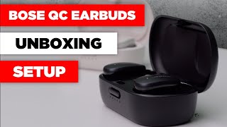 Bose Quiet Comfort Earbuds  How To Setup [upl. by Ferriter]