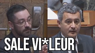 David Guiraud humilie Gerald Darmanin à lassemblée [upl. by Portwine]