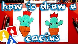 How To Draw A Funny Cactus [upl. by Eugnimod]