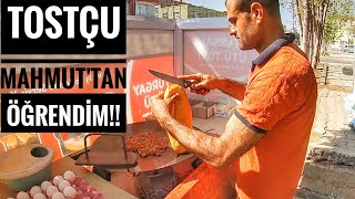 TOSTÇU MAHMUT TAN ÖĞRENDİM DEDİ  Ütü Tost  Adana Sokak Lezzetleri [upl. by Mazlack]