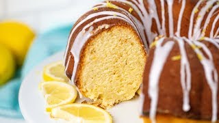 How to Make Old Fashioned Lemon Pound Cake [upl. by Osmund]