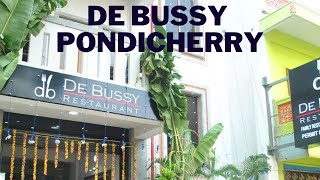 De Bussy Restaurant  pondicherry  review [upl. by Sacci383]