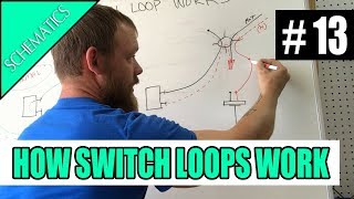 Episode 13  SCHEMATICS how a switch loop works [upl. by Novanod]