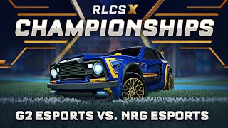 G2 Esports vs NRG Esports  NA RLCS X Championship  Semifinals [upl. by Yxel158]