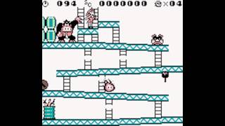 All Death Animations  Donkey Kong Gameboy [upl. by Tabib569]