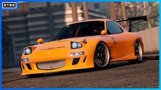 GTA V  RX7  ZR350 Drift SETUP Full Build Tune and Drifting Tips [upl. by Catha]